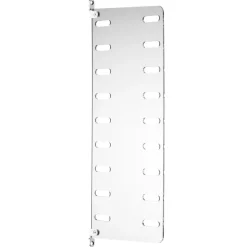 String Furniture String Plex side panel 50 x 20 cm, 2-pack, clear