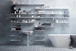 String Furniture String Plex side panel 50 x 20 cm, 2-pack, clear