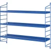 String Furniture String Pocket shelf, metal, blue