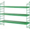 String Furniture String Pocket shelf, green