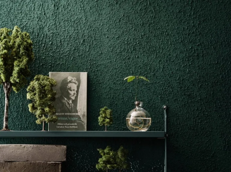 String Furniture String Pocket shelf, Tegnergrön