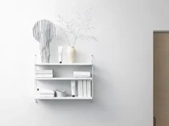 String Furniture String Pocket shelf, white
