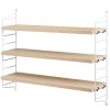 String Furniture String Pocket shelf, ash - white