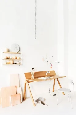 String Furniture String Pocket shelf, ash - white