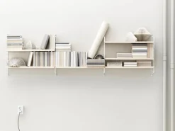 String Furniture String Pocket shelf, ash - white