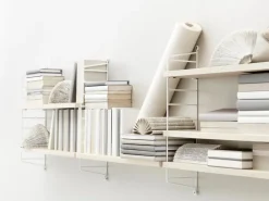 String Furniture String Pocket shelf, ash - white