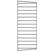 String Furniture String side panel 75 x 30 cm, 1-pack, black