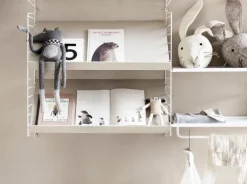 String Furniture String side panels 75 x 30 cm, 2-pack, white