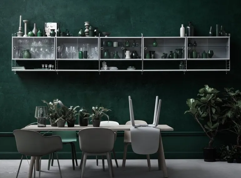 String Furniture String side panels 75 x 30 cm, 2-pack, white