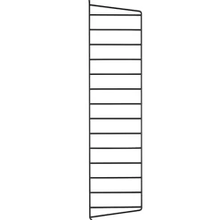 String Furniture String side panels 75 x 20 cm, 2-pack, black