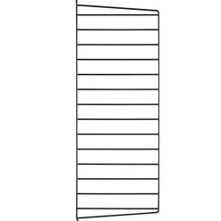 String Furniture String side panels 75 x 30 cm, 2-pack, black