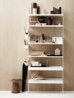 String Furniture String shoe shelf, 58 x 30 cm, white