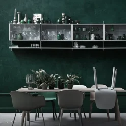 String Furniture String shelf 78 x 30 cm, 3-pack, grey