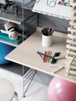 String Furniture String shelf 78 x 30 cm, 3-pack, grey