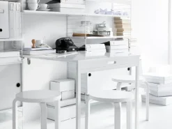 String Furniture String shelf 78 x 30 cm, 3-pack, white