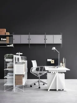 String Furniture String shelf 78 x 30 cm, 3-pack, white