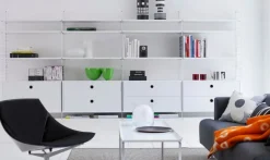 String Furniture String shelf 78 x 30 cm, 3-pack, white