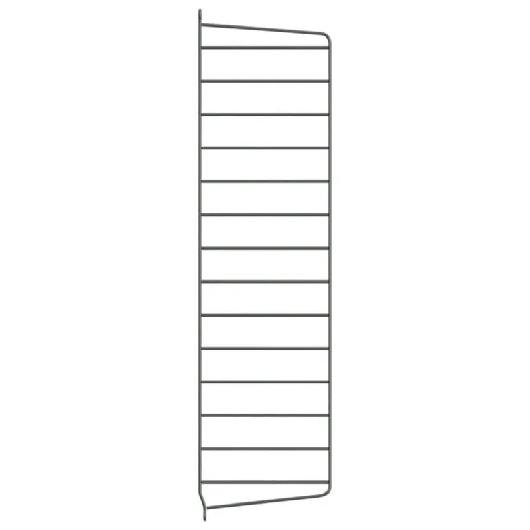 String Furniture String side panel 75 x 20 cm, 1-pack, dark grey
