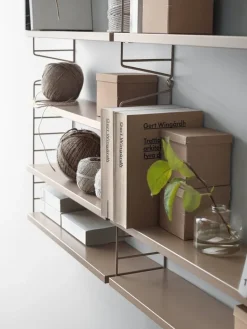 String Furniture String side panel 50 x 20 cm, 2-pack, beige