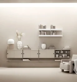 String Furniture String side panel 75 x 30 cm, 1-pack, beige