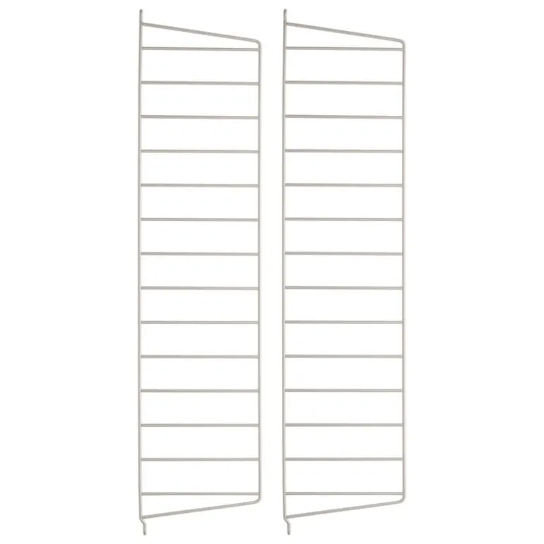 String Furniture String side panel 75 x 20 cm, 2-pack, beige