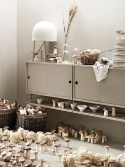 String Furniture String side panel 75 x 20 cm, 2-pack, beige