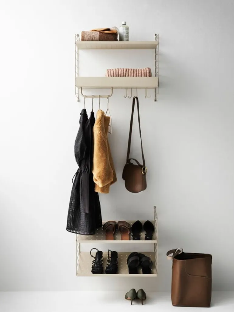 String Furniture String side panel 50 x 30 cm, 2-pack, beige