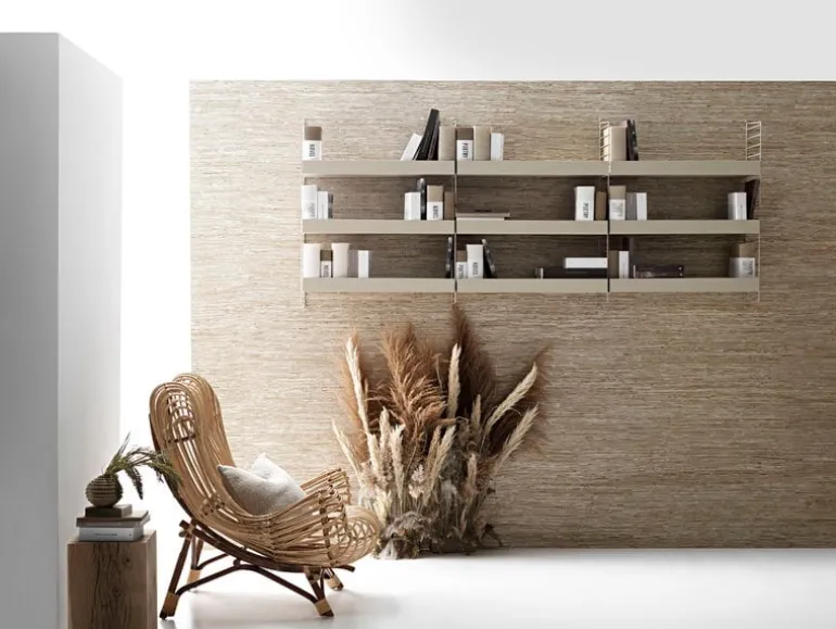 String Furniture String side panel 50 x 30 cm, 2-pack, beige