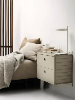 String Furniture String side panel 50 x 30 cm, 2-pack, beige