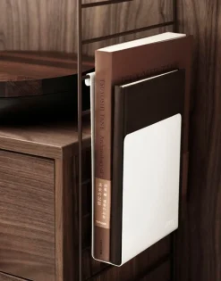 String Furniture String side panel 75 x 30 cm, 2-pack, brown