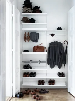 String Furniture String shoe shelf, 78 x 30 cm, white