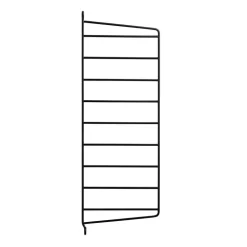 String Furniture String side panel 50 x 20 cm, 2-pack, black