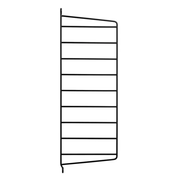 String Furniture String side panel 50 x 20 cm, 2-pack, black