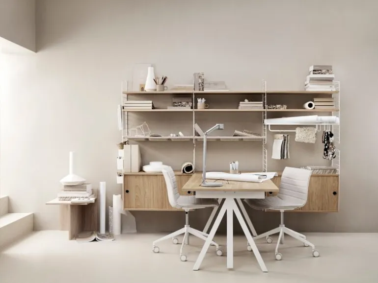 String Furniture String side panel 75 x 30 cm, 1-pack, white