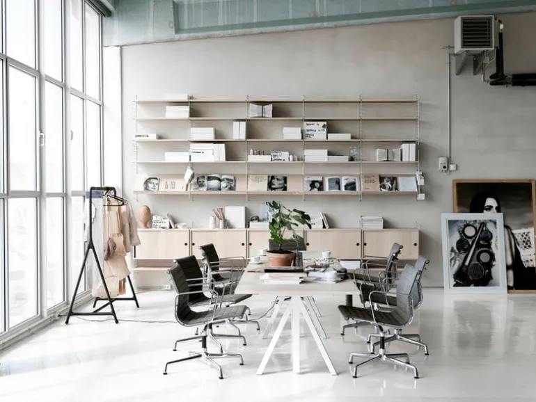 String Furniture String side panel 75 x 30 cm, 1-pack, white