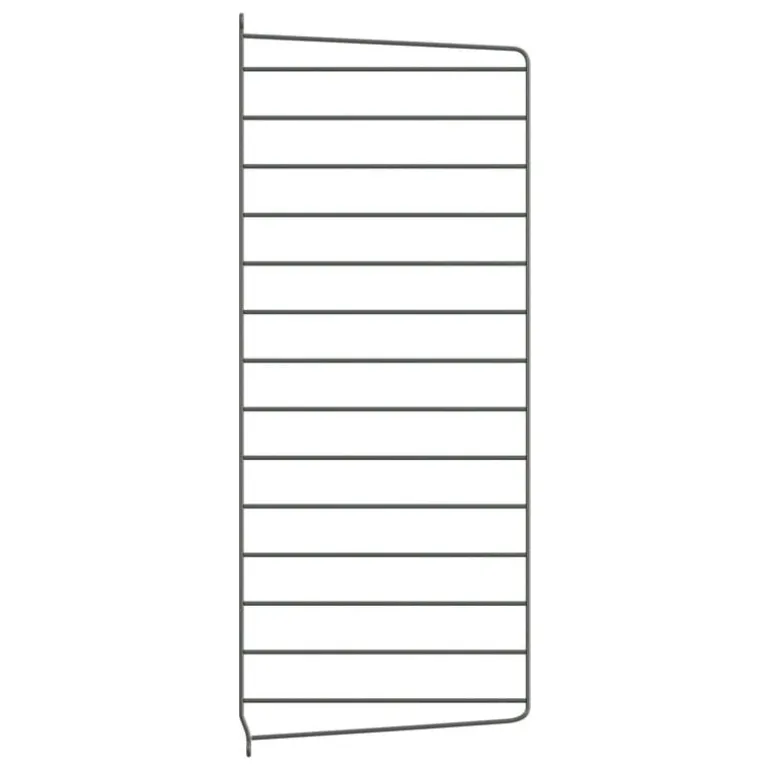 String Furniture String side panel 75 x 30 cm, 2-pack, dark grey