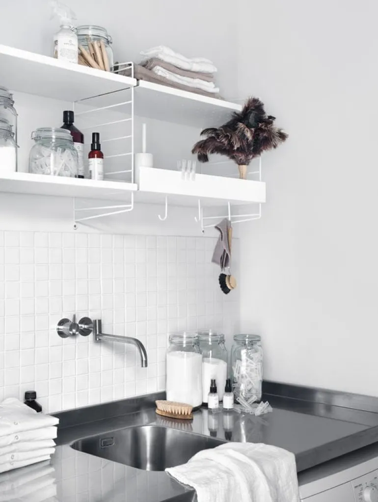 String Furniture String side panel 50 x 20 cm, 1-pack, white