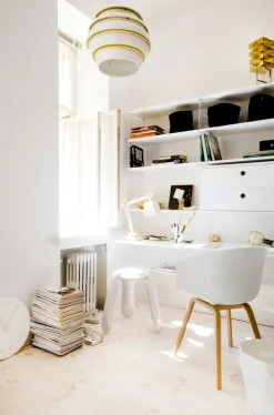 String Furniture String work desk, white