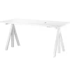 String Furniture String Works height adjustable table 160 cm, white