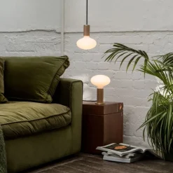 Tala Knuckle pendant, oak