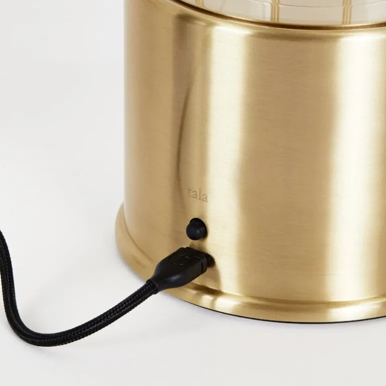 Tala The Muse portable lamp, brass