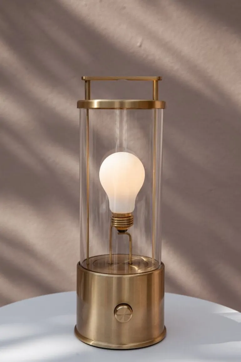 Tala The Muse portable lamp, brass