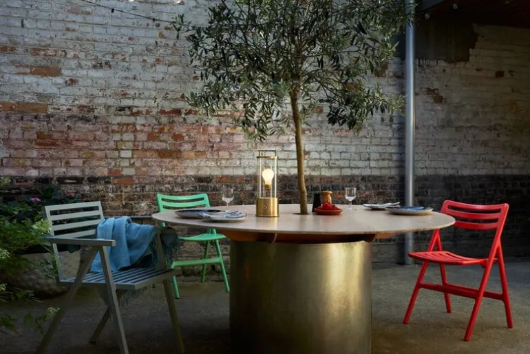 Tala The Muse portable lamp, brass