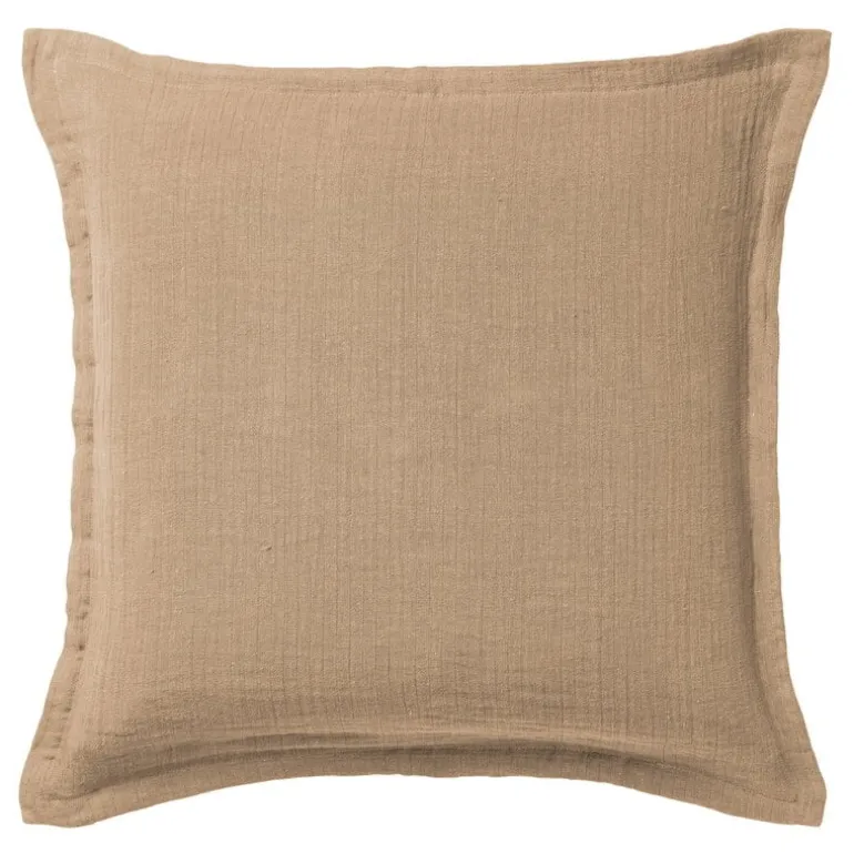 Tameko Dale cushion, 50 x 50 cm, ochre