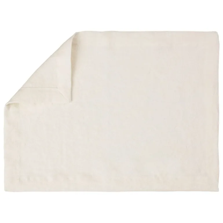Tameko Lee placemat, 33 x 46 cm, set of 2, white