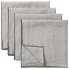 Tameko Merrow napkin, 50 x 50 cm, set of 4, dark grey