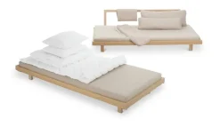 Tapio Anttila Collection Day&Night sofa bed, oak - beige Hopper 51