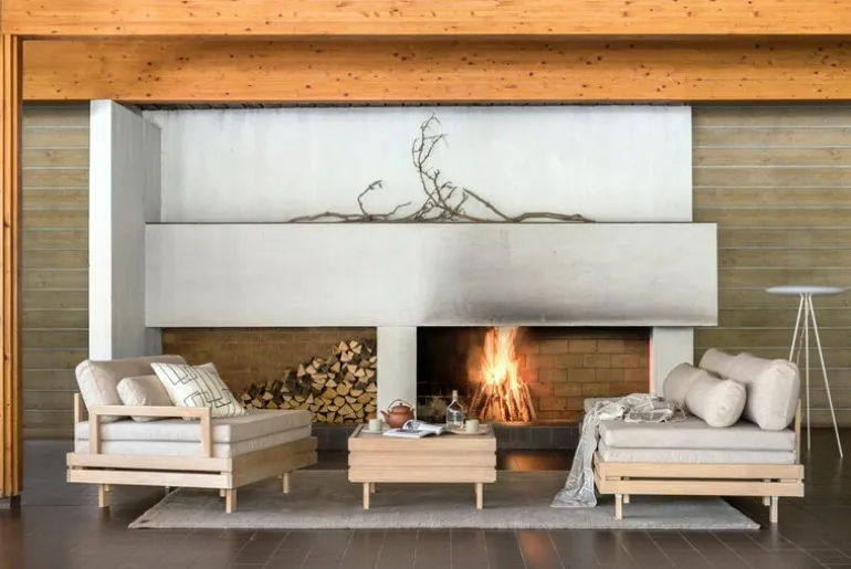 Tapio Anttila Collection Day&Night sofa bed, oak - beige Hopper 51