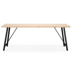 Tapio Anttila Collection Front Pine 195 table, pine - black oak
