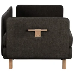 Tapio Anttila Collection ON2 Fabric sofa bed, dark grey Diamonds 007